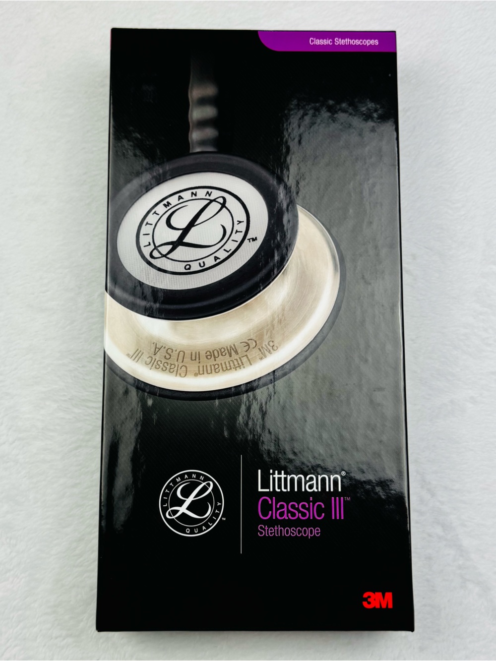 Littmann NWT Classic III Stethoscope. In the color plum. Brand new in the box.